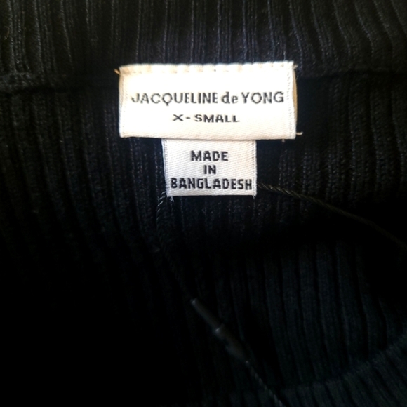 JACQUELINE de YONG Ribbed Sweater Dress NWT Size XS - Picture 5 of 8